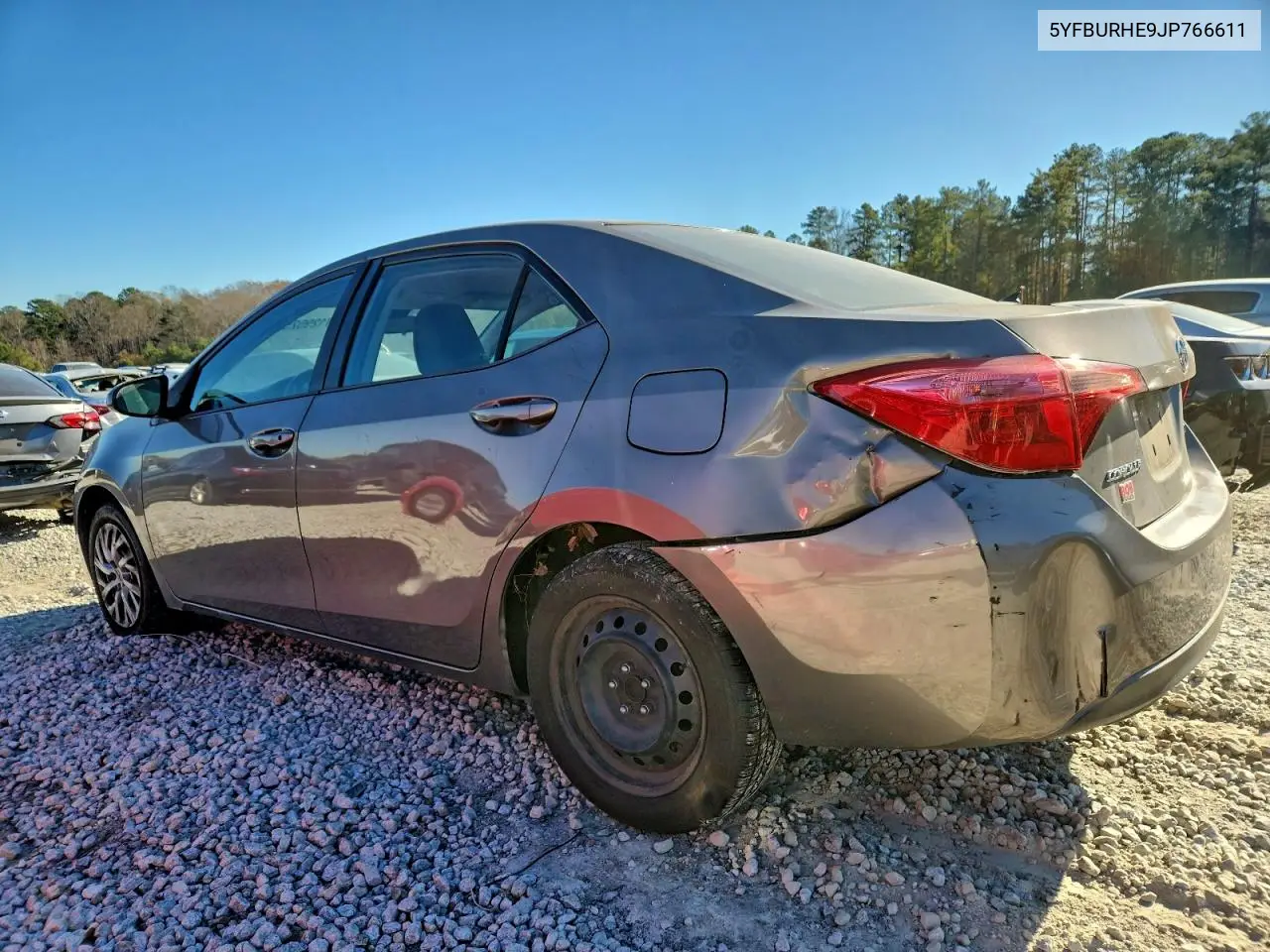 5YFBURHE9JP766611 2018 Toyota Corolla L