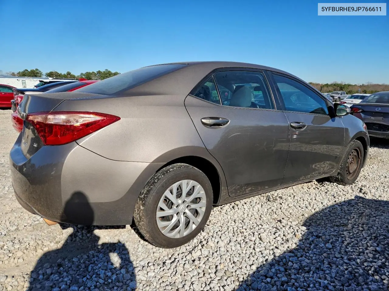5YFBURHE9JP766611 2018 Toyota Corolla L