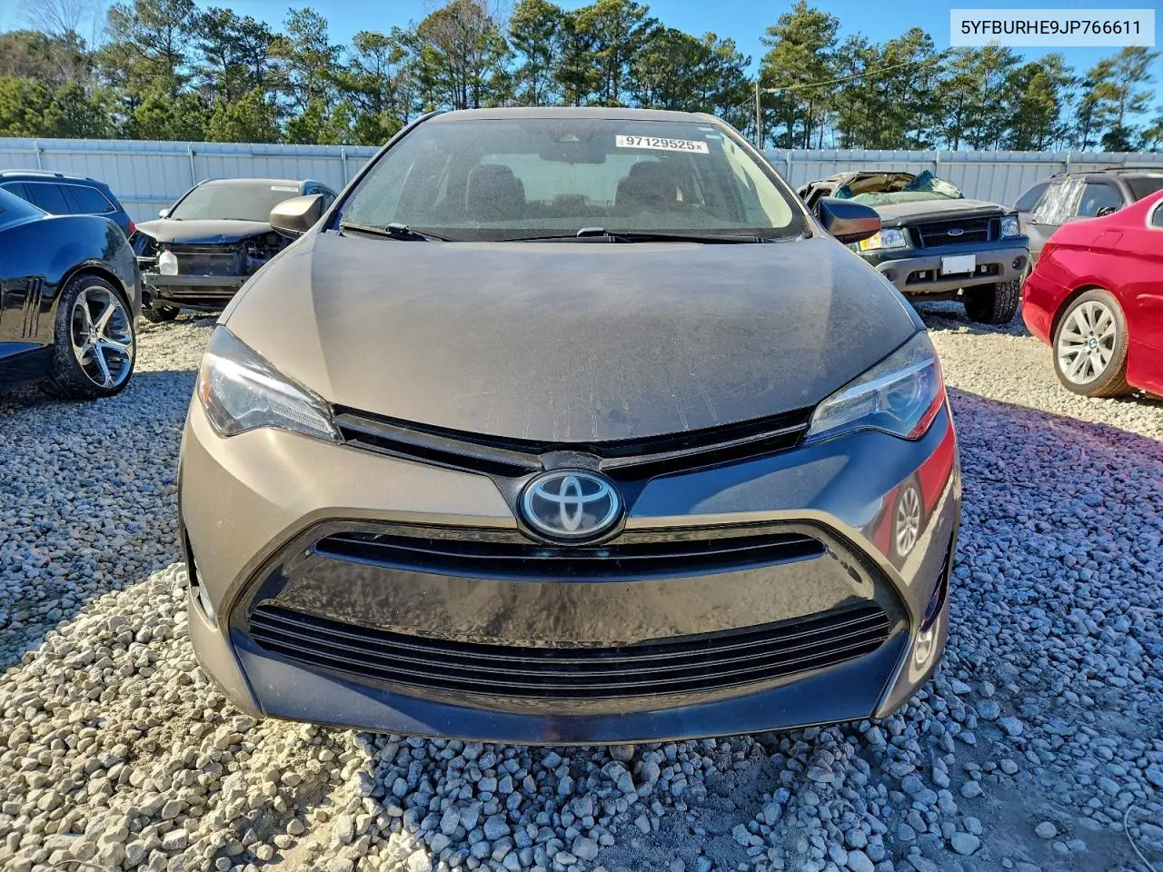 5YFBURHE9JP766611 2018 Toyota Corolla L