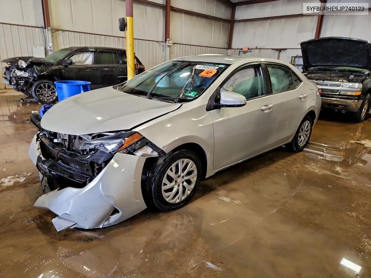 5YFBURHE9JP740123 2018 Toyota Corolla Le