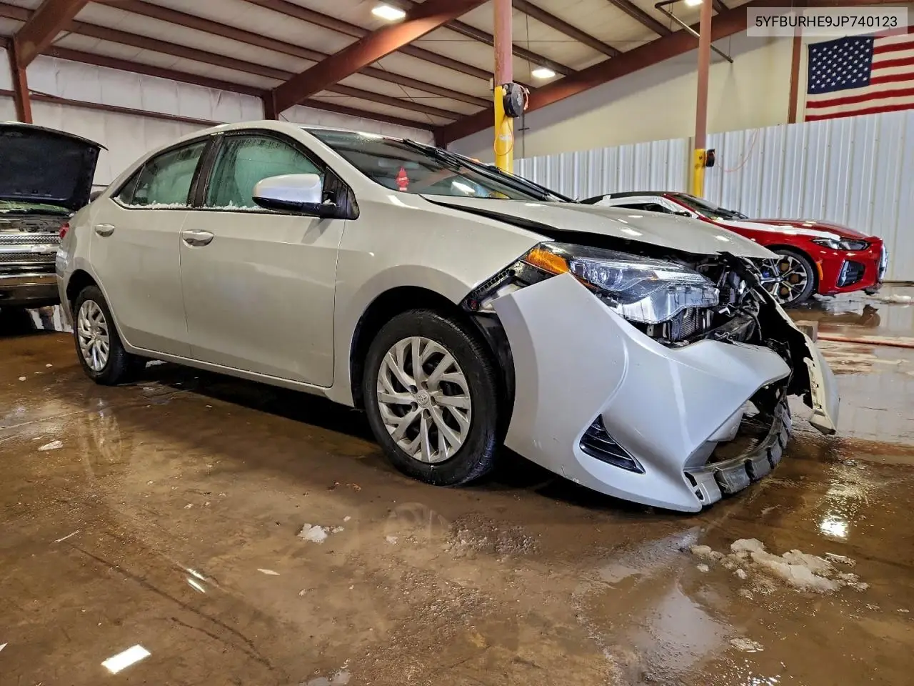 5YFBURHE9JP740123 2018 Toyota Corolla Le