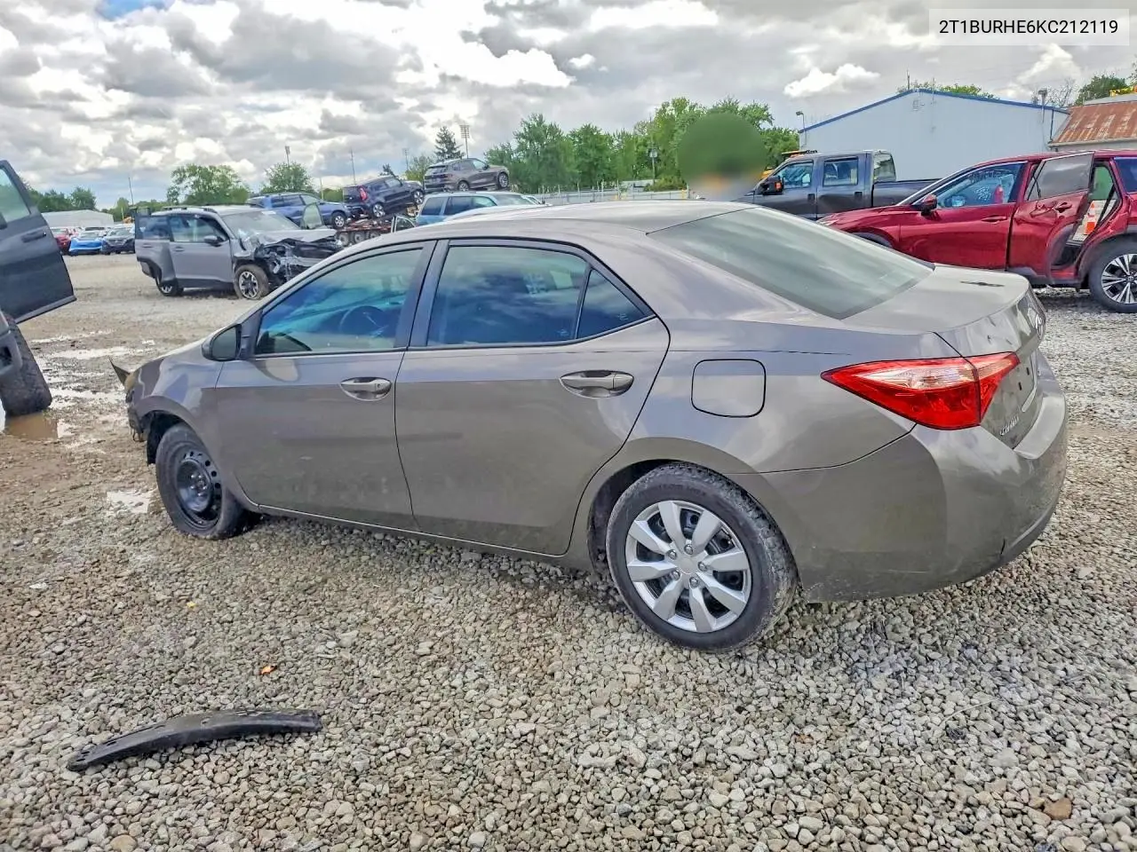 2T1BURHE6KC212119 2019 Toyota Corolla Le