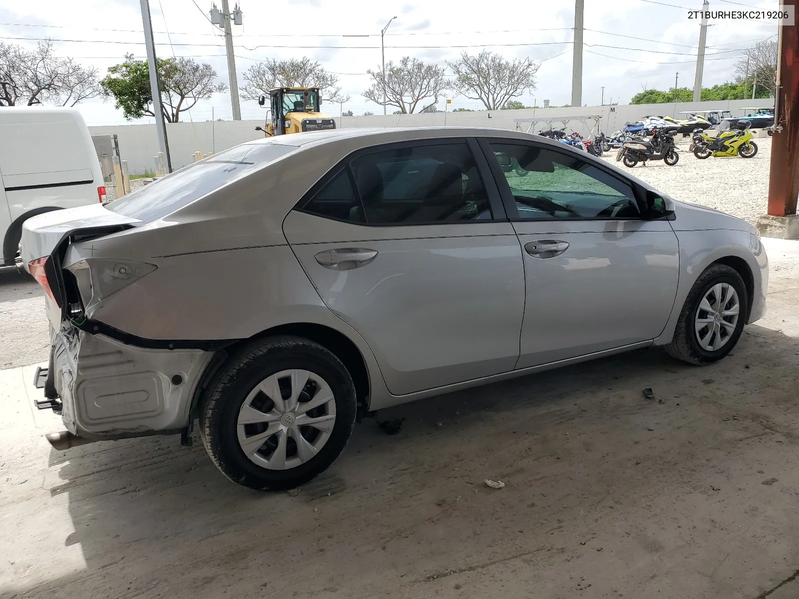 2019 Toyota Corolla L VIN: 2T1BURHE3KC219206 Lot: 62266834