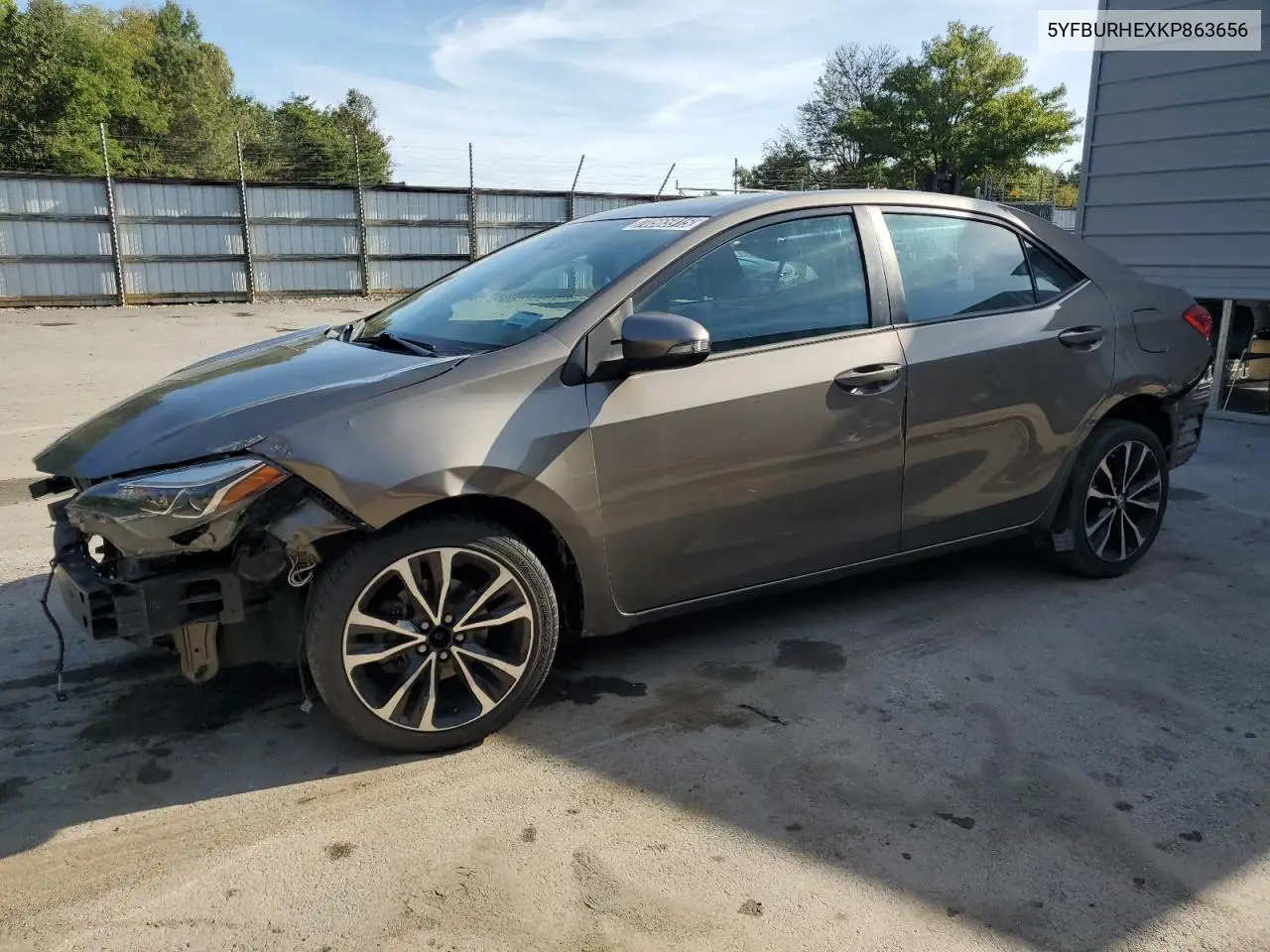 5YFBURHEXKP863656 2019 Toyota Corolla L