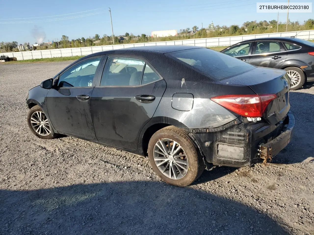 2T1BURHE8KC203180 2019 Toyota Corolla L