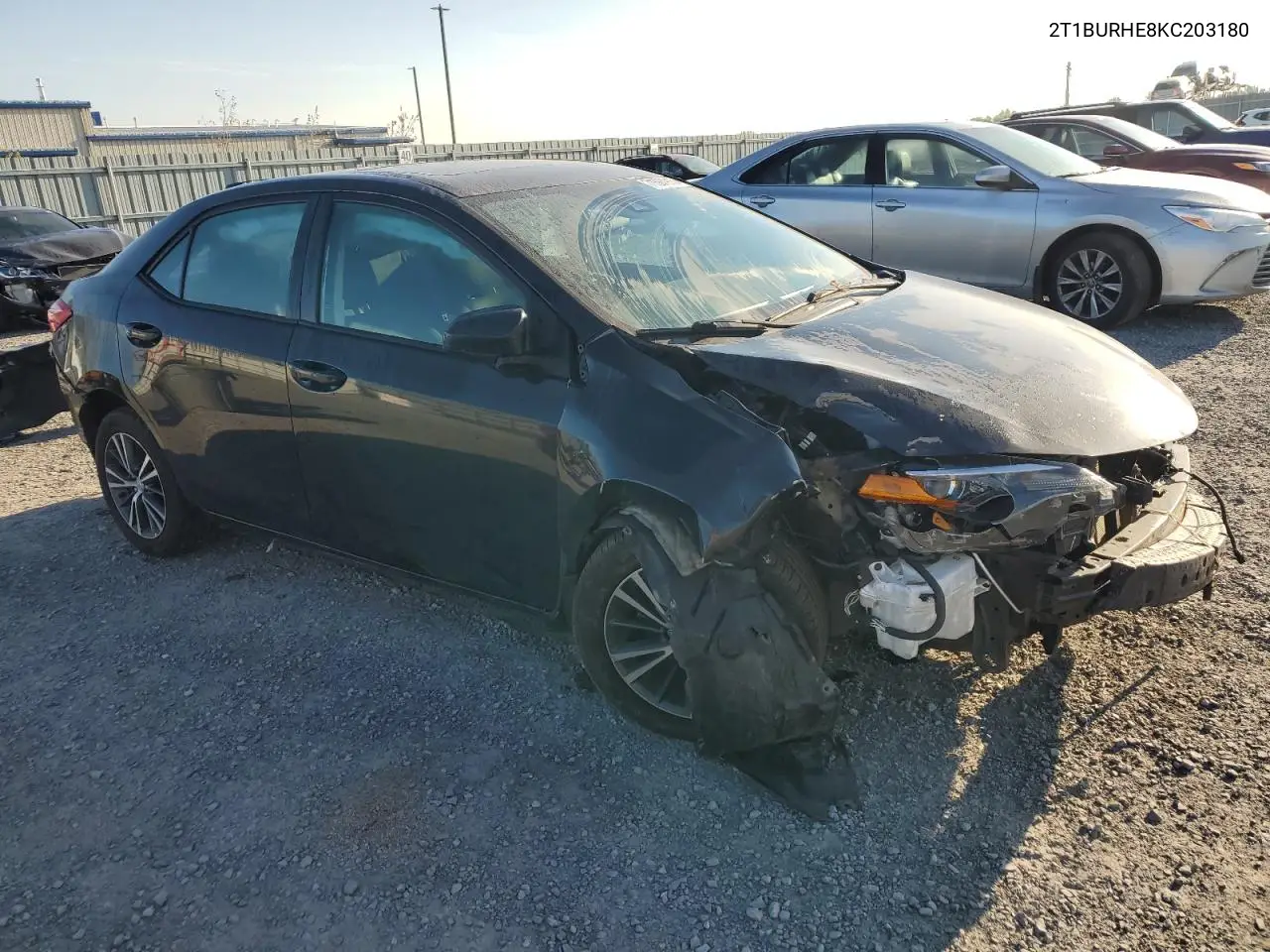 2T1BURHE8KC203180 2019 Toyota Corolla L