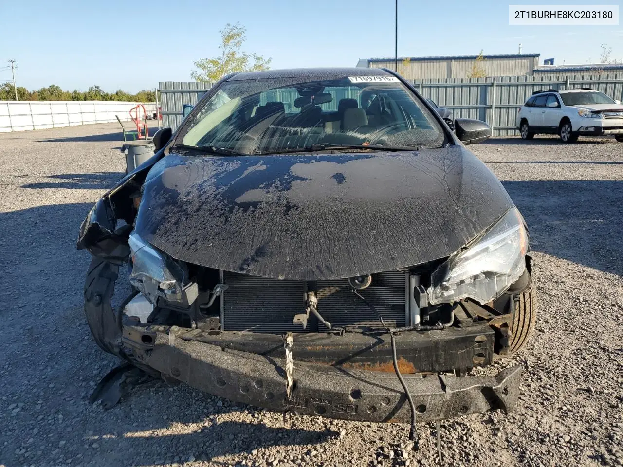 2T1BURHE8KC203180 2019 Toyota Corolla L