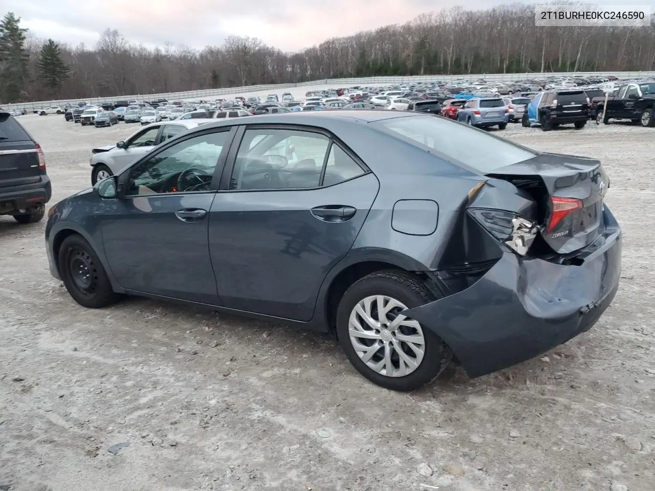 2T1BURHE0KC246590 2019 Toyota Corolla L