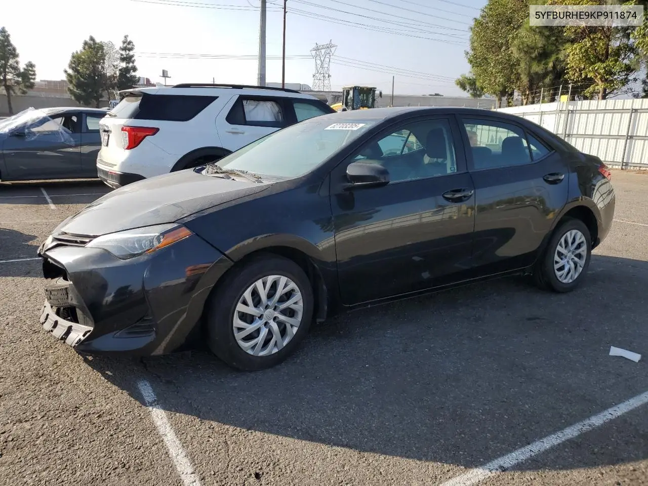 5YFBURHE9KP911874 2019 Toyota Corolla L