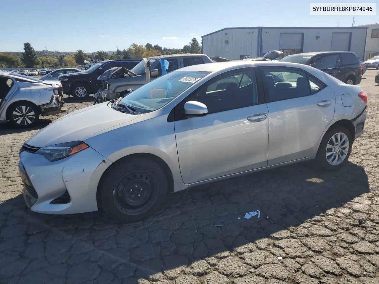 5YFBURHE8KP874946 2019 Toyota Corolla L