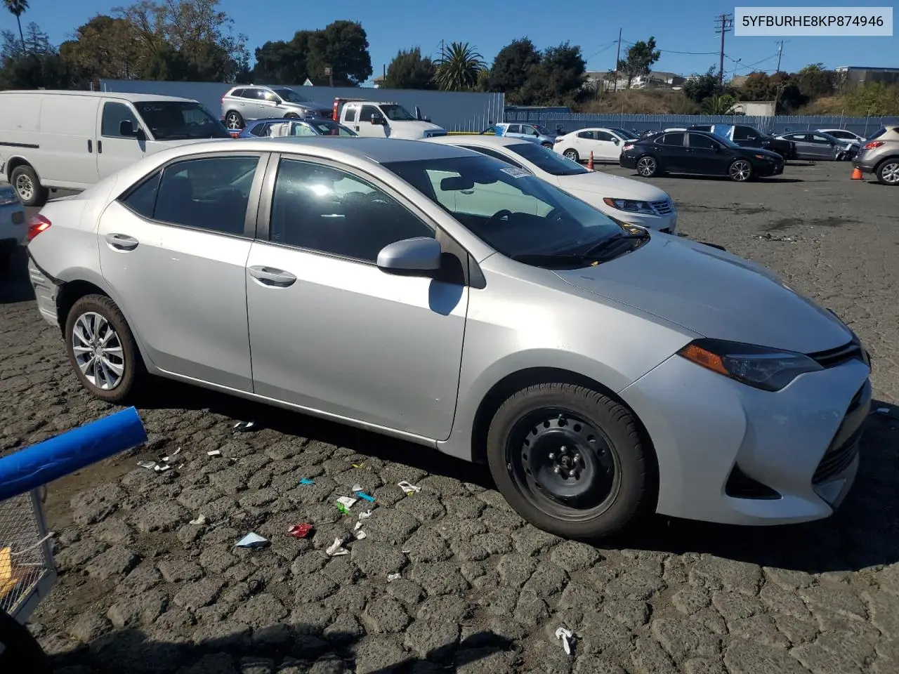 5YFBURHE8KP874946 2019 Toyota Corolla L