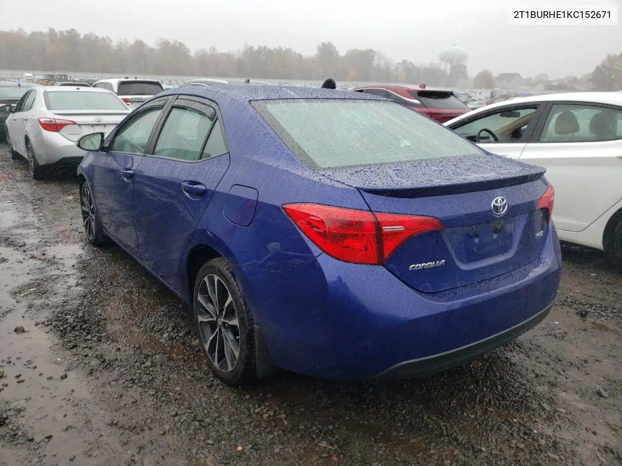 2T1BURHE1KC152671 2019 Toyota Corolla L