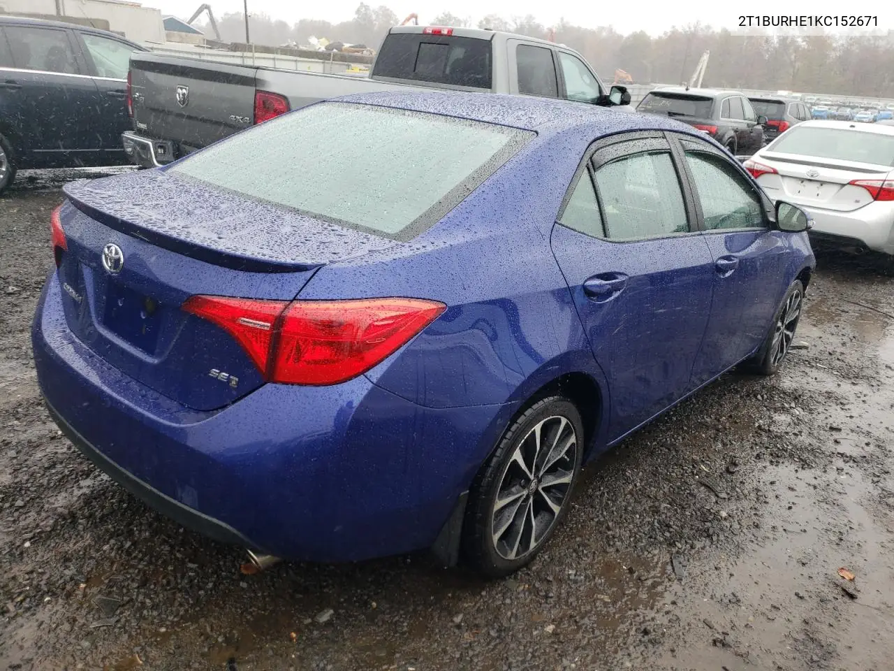 2T1BURHE1KC152671 2019 Toyota Corolla L