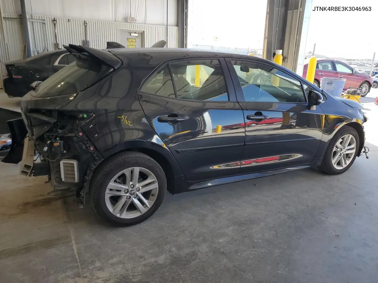 JTNK4RBE3K3046963 2019 Toyota Corolla Se