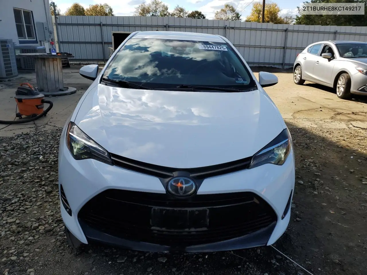 2T1BURHE8KC149217 2019 Toyota Corolla L