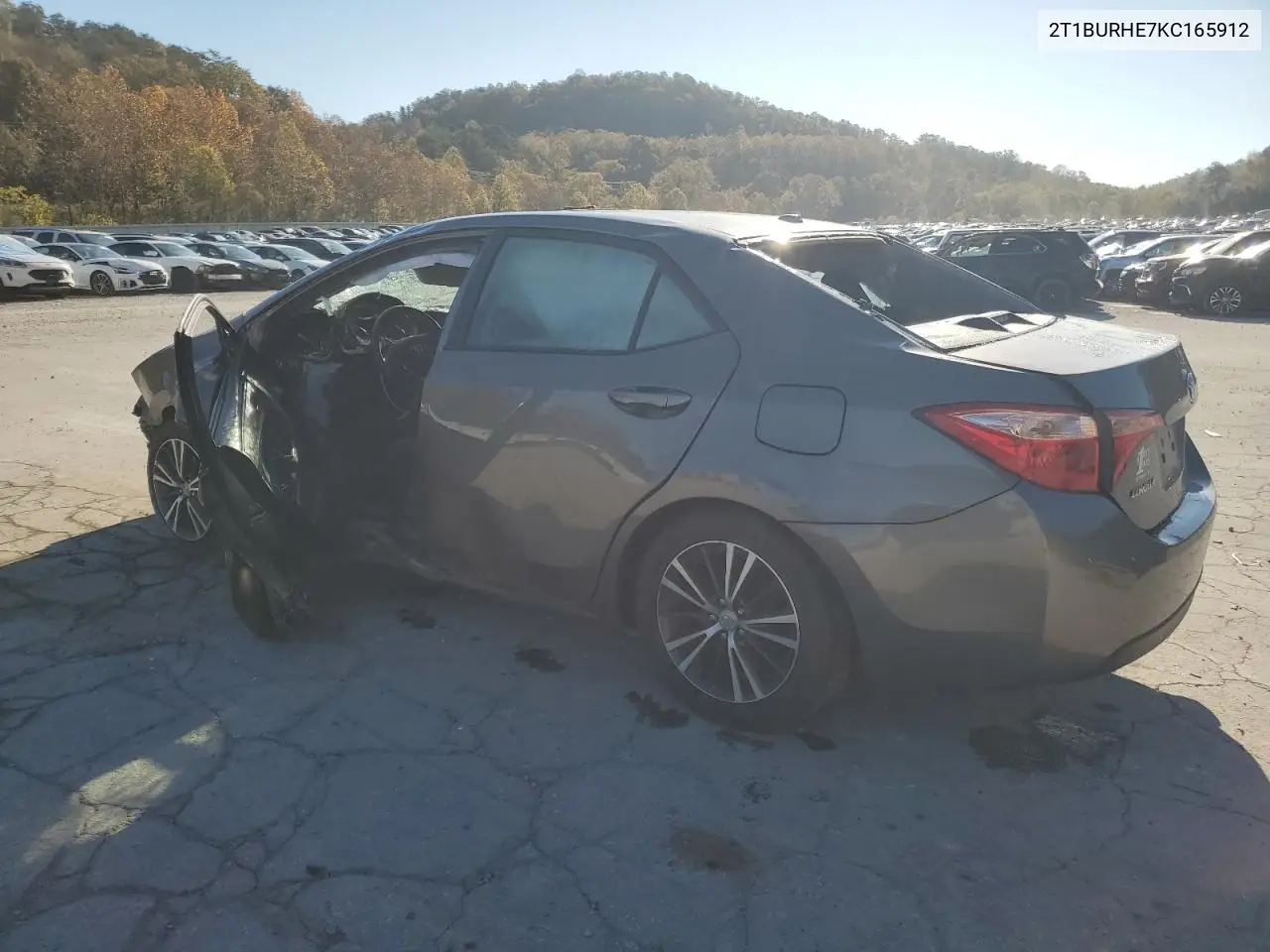 2T1BURHE7KC165912 2019 Toyota Corolla L