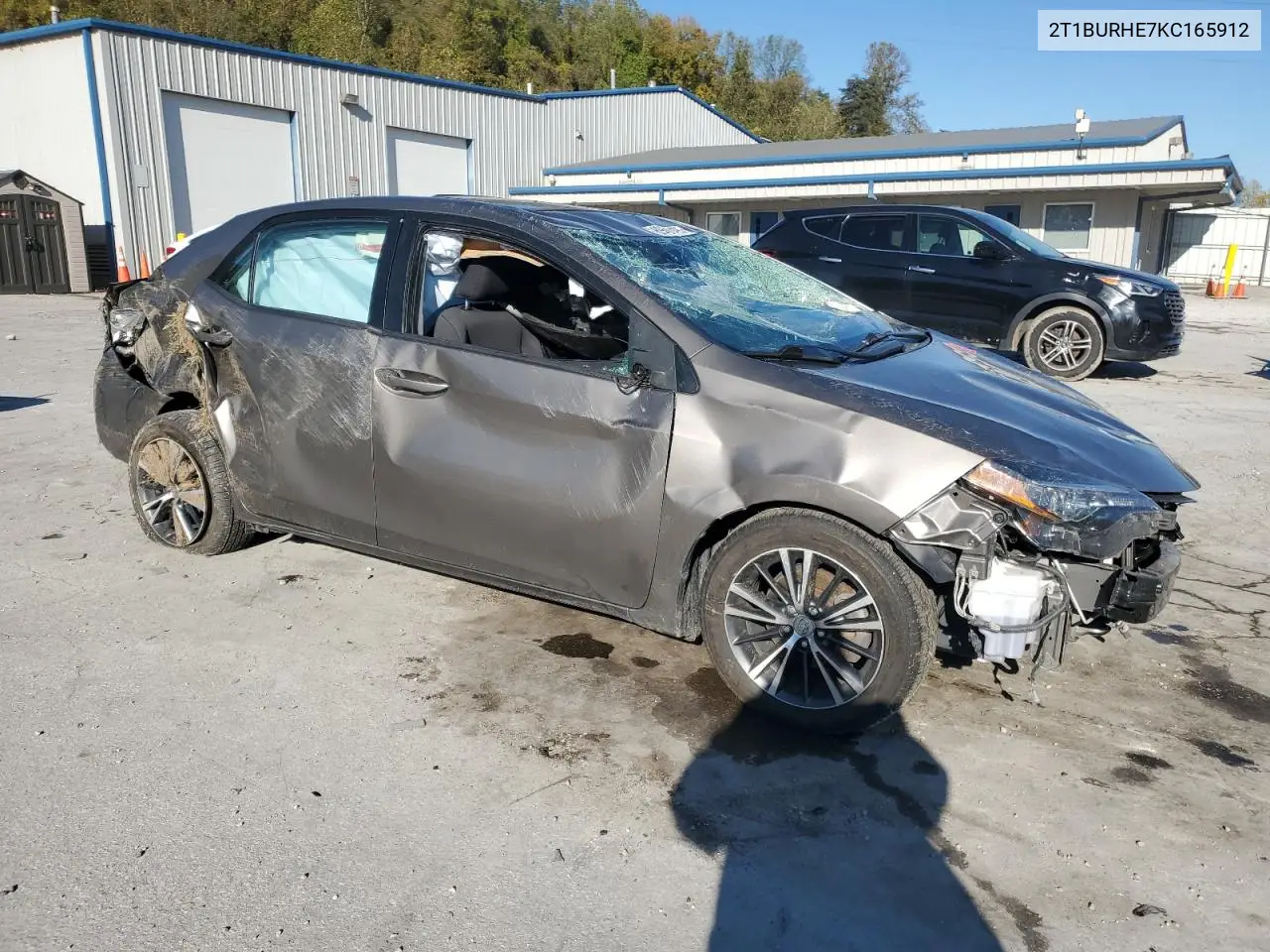 2T1BURHE7KC165912 2019 Toyota Corolla L