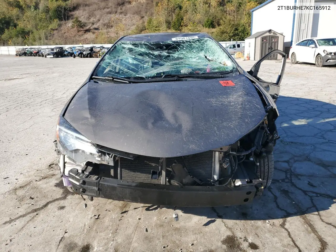 2T1BURHE7KC165912 2019 Toyota Corolla L