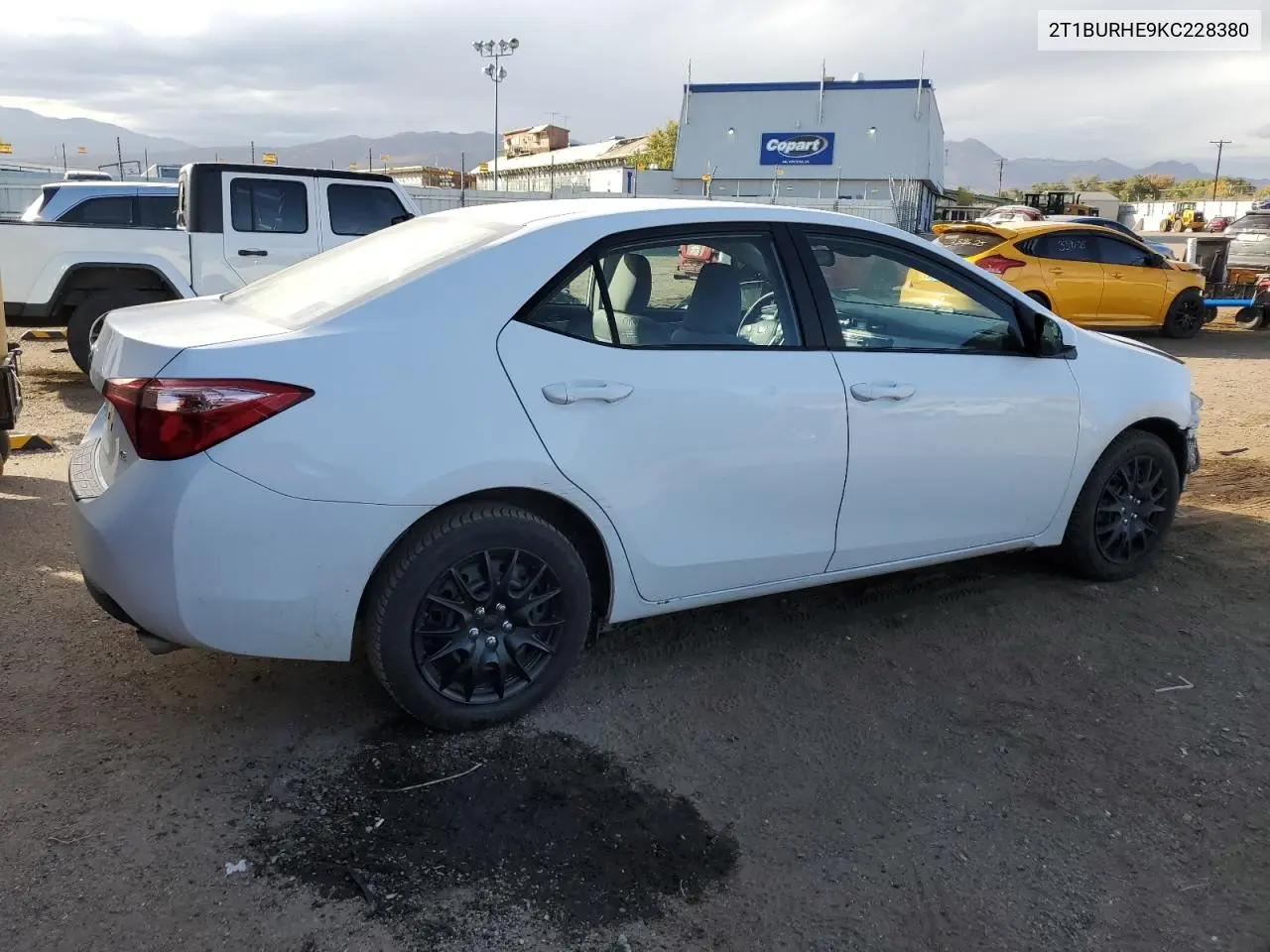 2T1BURHE9KC228380 2019 Toyota Corolla L