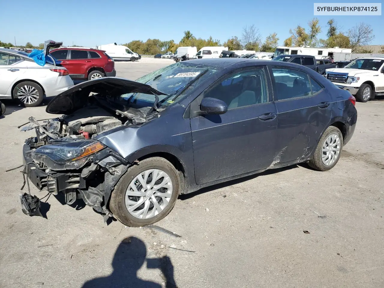 5YFBURHE1KP874125 2019 Toyota Corolla L