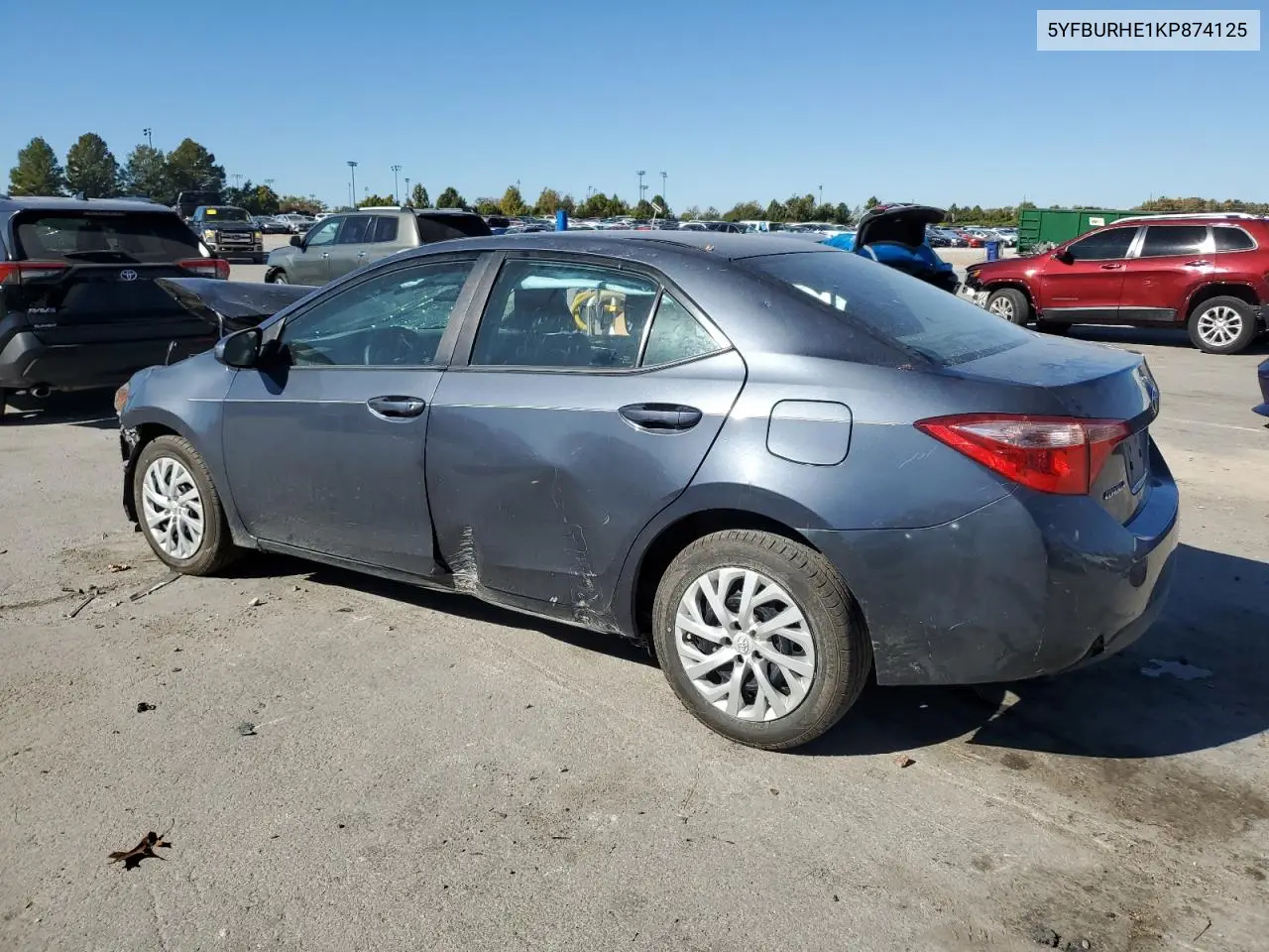 5YFBURHE1KP874125 2019 Toyota Corolla L