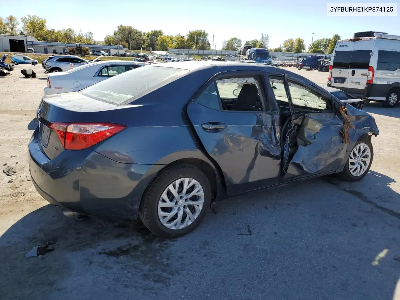 5YFBURHE1KP874125 2019 Toyota Corolla L