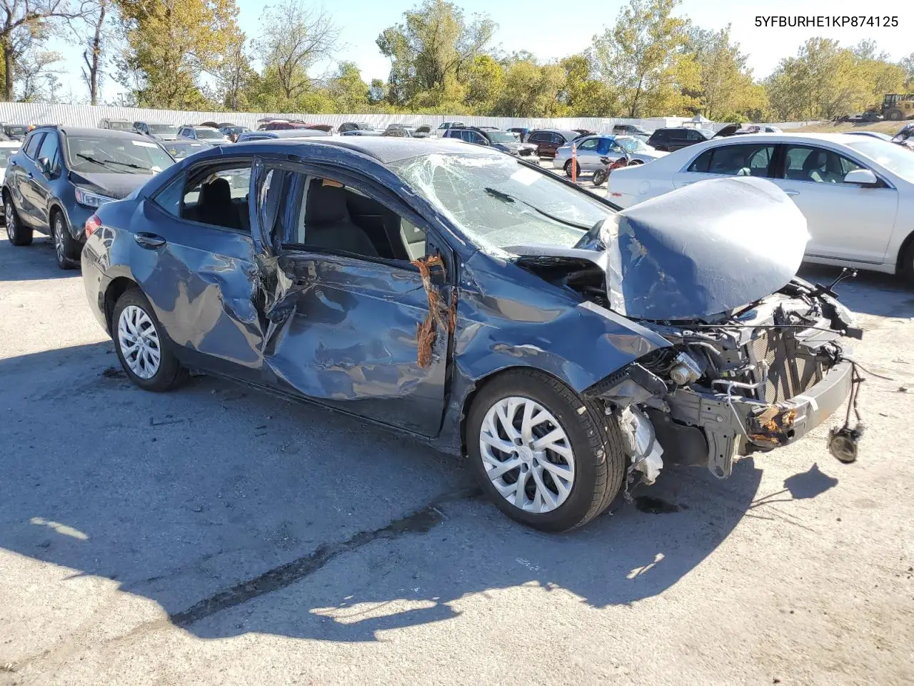 5YFBURHE1KP874125 2019 Toyota Corolla L