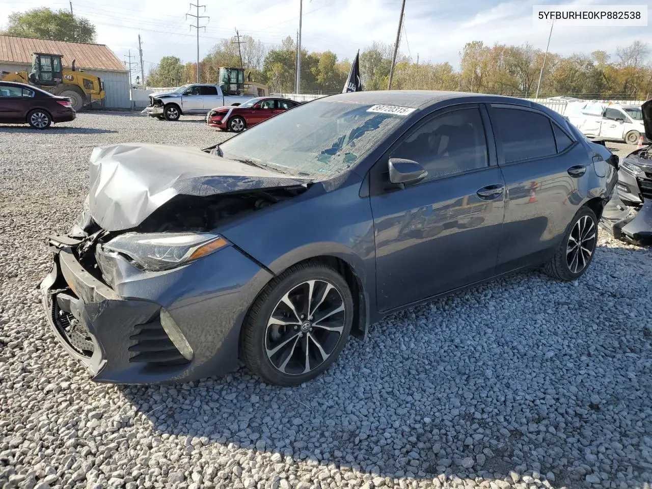 5YFBURHE0KP882538 2019 Toyota Corolla L