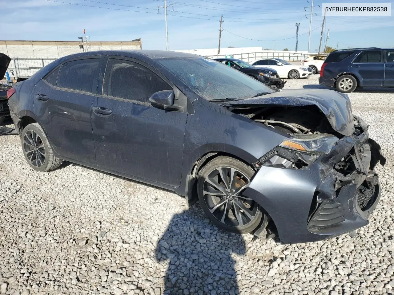 5YFBURHE0KP882538 2019 Toyota Corolla L