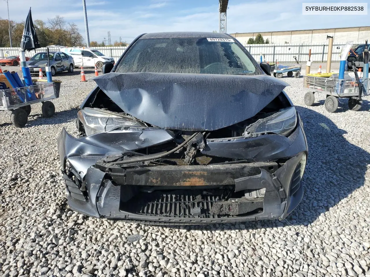 5YFBURHE0KP882538 2019 Toyota Corolla L