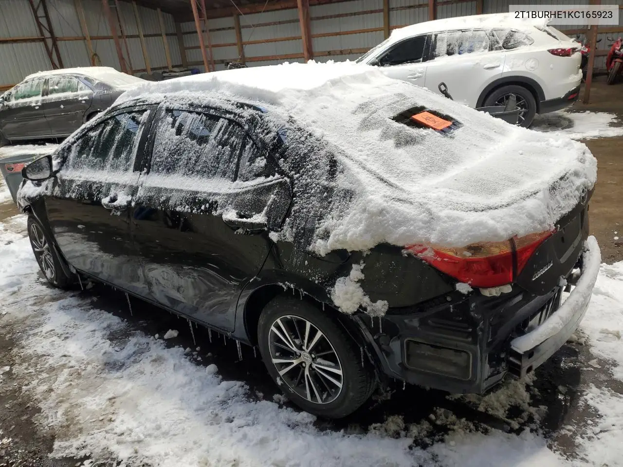 2T1BURHE1KC165923 2019 Toyota Corolla L
