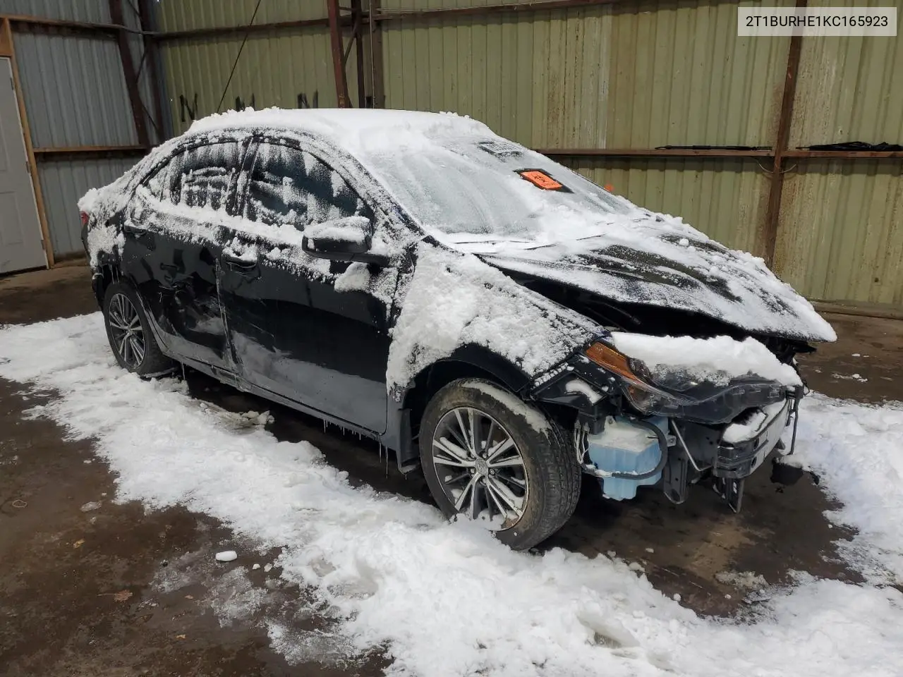 2T1BURHE1KC165923 2019 Toyota Corolla L
