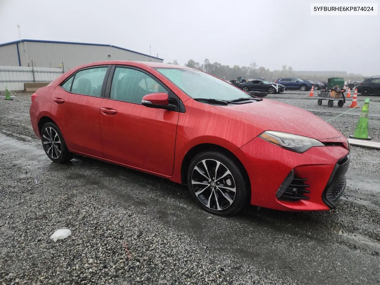 5YFBURHE6KP874024 2019 Toyota Corolla L