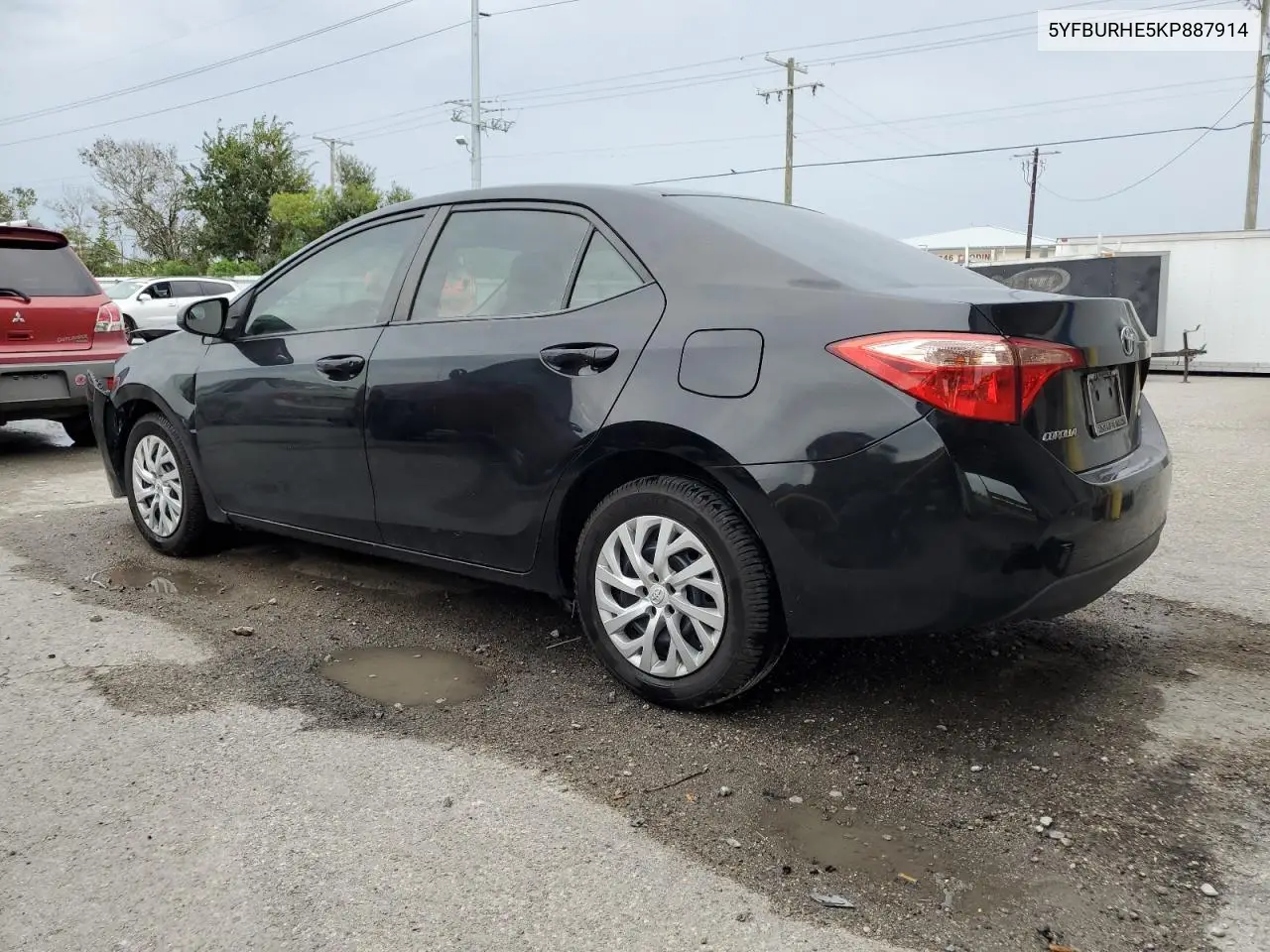 5YFBURHE5KP887914 2019 Toyota Corolla L