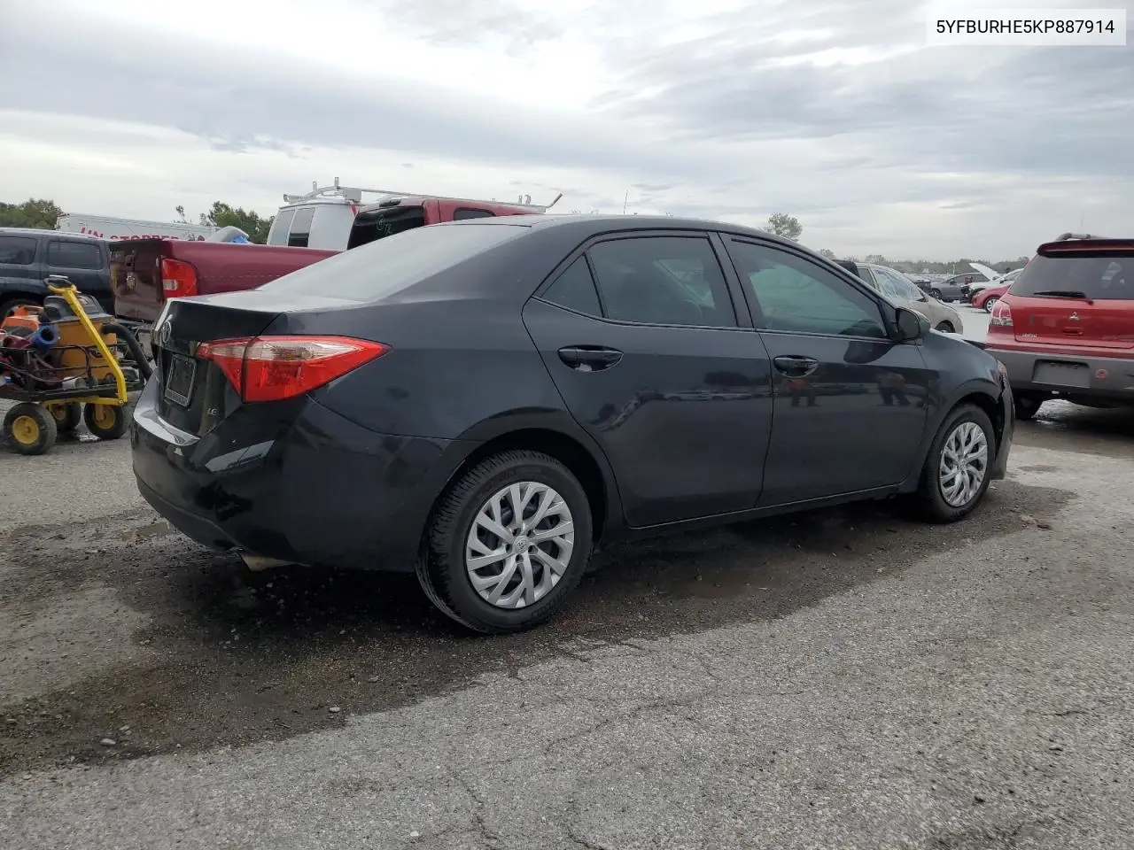 5YFBURHE5KP887914 2019 Toyota Corolla L