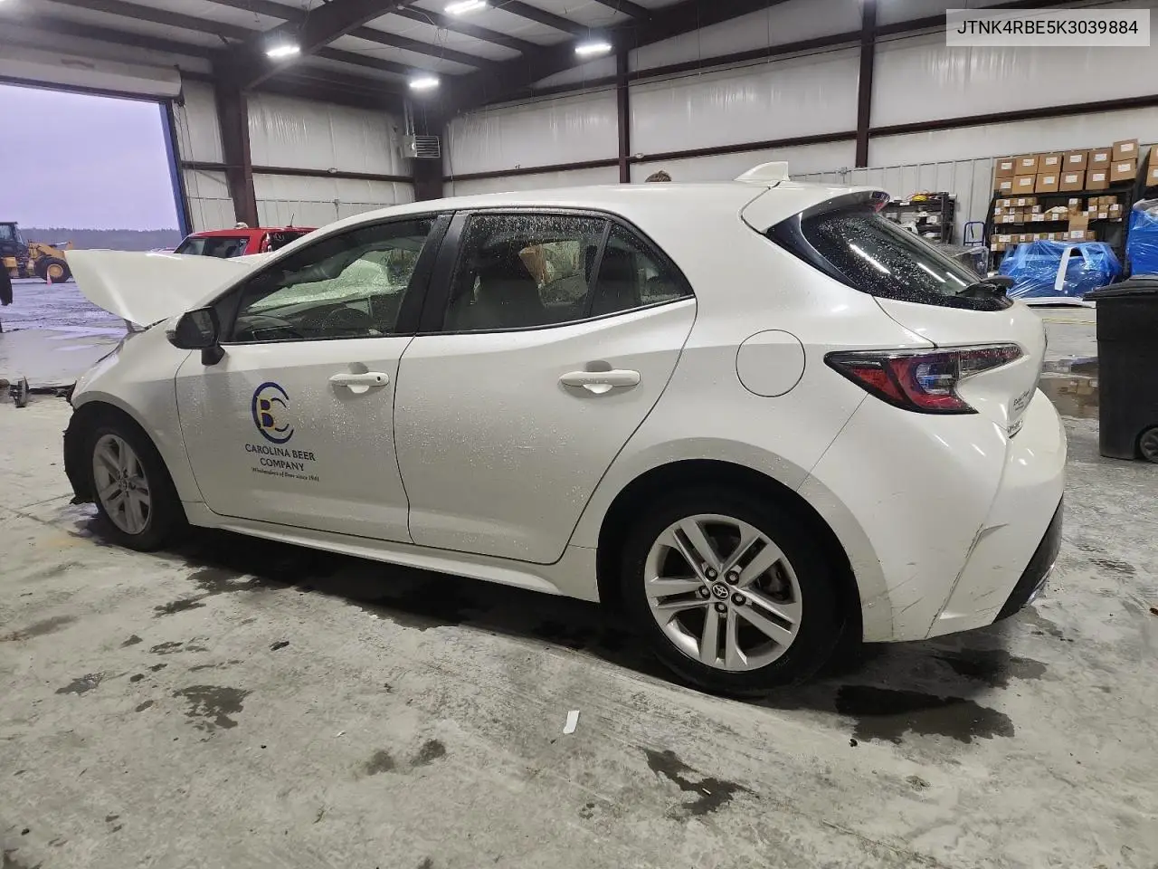 JTNK4RBE5K3039884 2019 Toyota Corolla Se