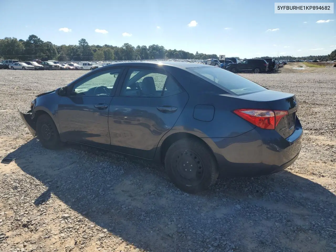 5YFBURHE1KP894682 2019 Toyota Corolla L