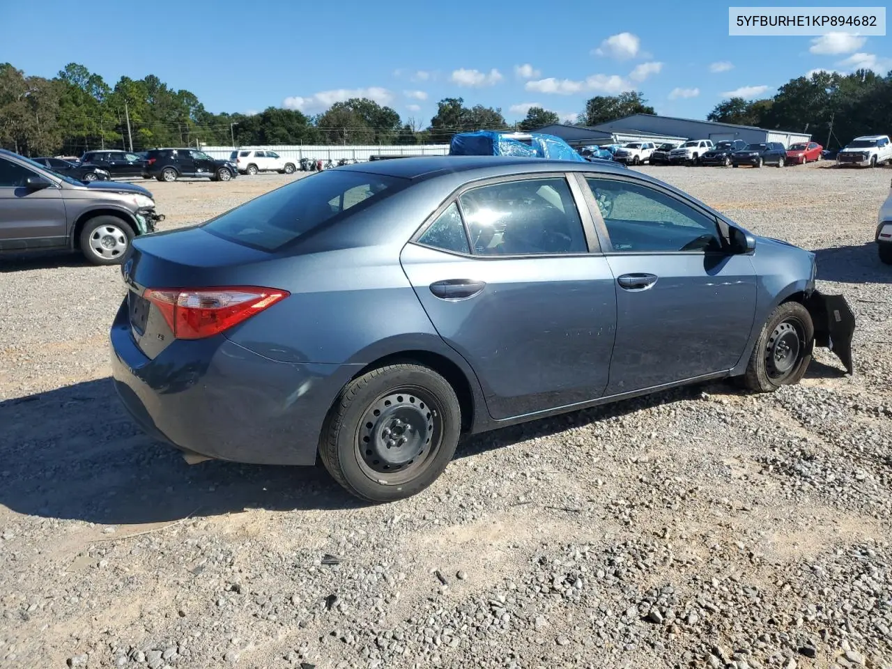 5YFBURHE1KP894682 2019 Toyota Corolla L