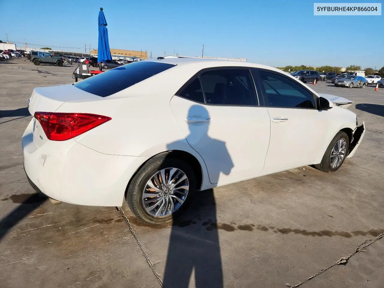 5YFBURHE4KP866004 2019 Toyota Corolla L