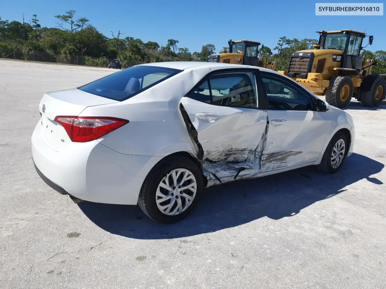 5YFBURHE8KP916810 2019 Toyota Corolla L