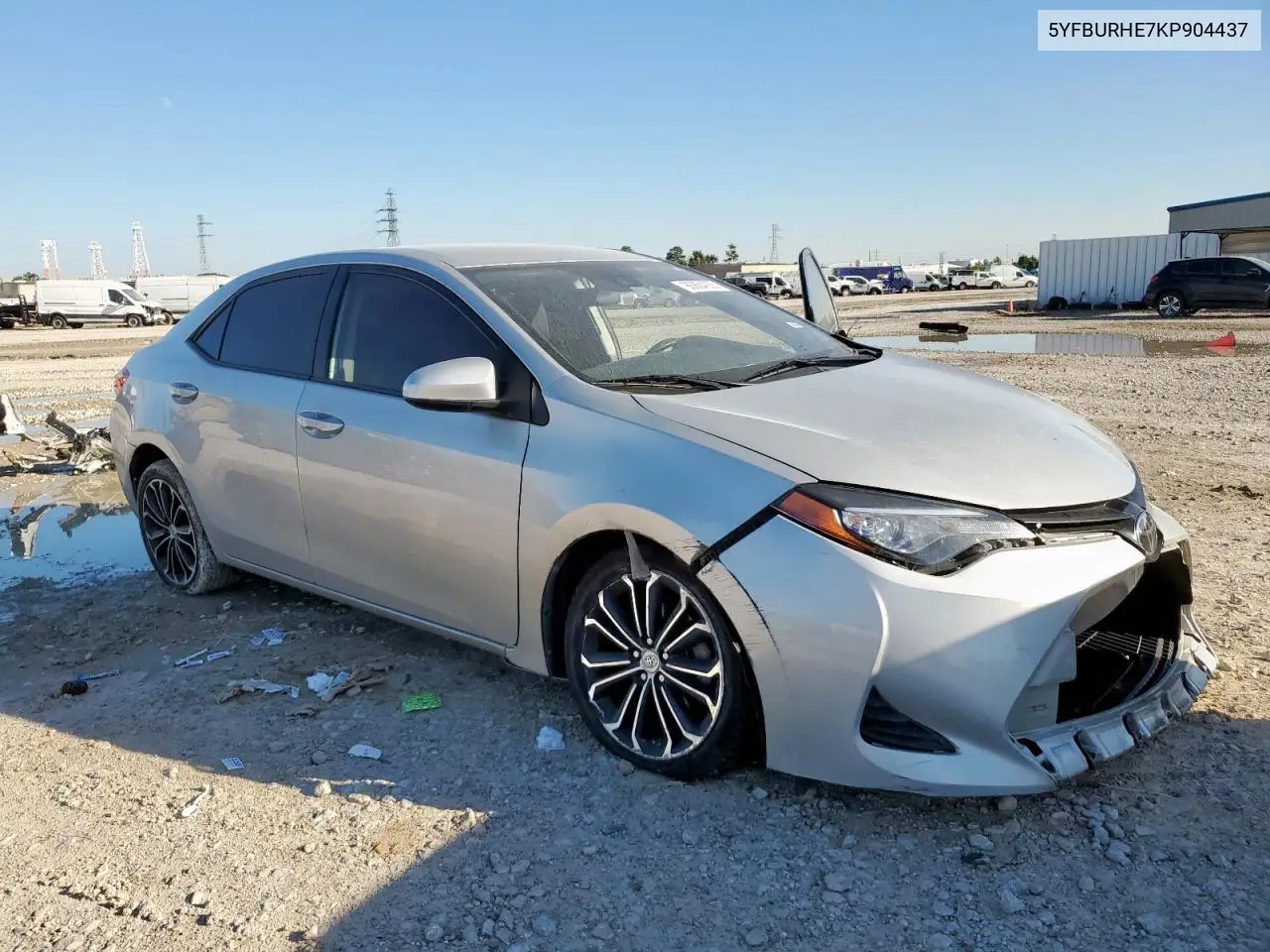 5YFBURHE7KP904437 2019 Toyota Corolla L