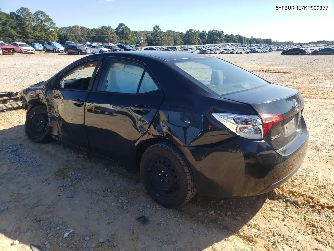5YFBURHE7KP909377 2019 Toyota Corolla L