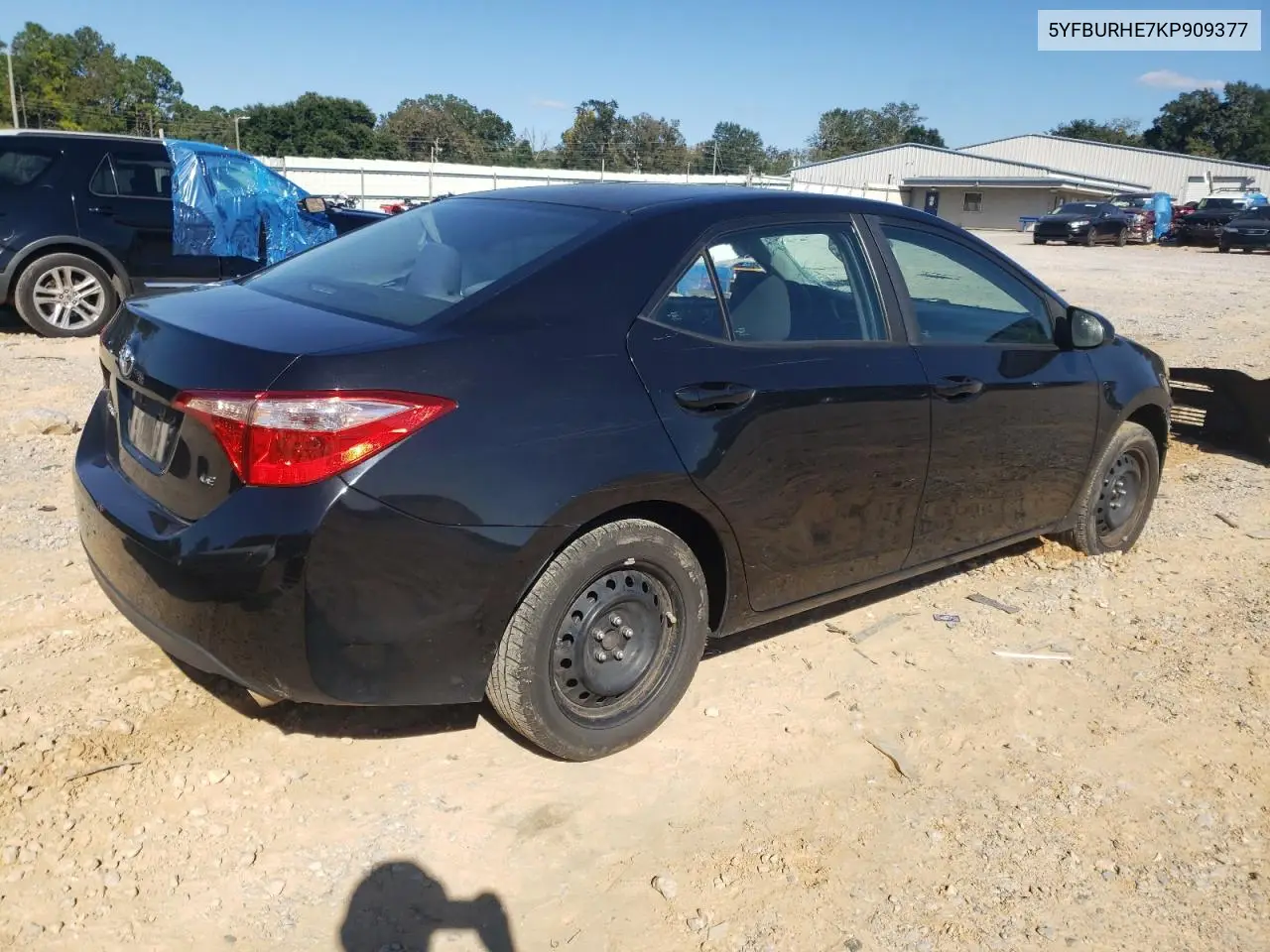5YFBURHE7KP909377 2019 Toyota Corolla L