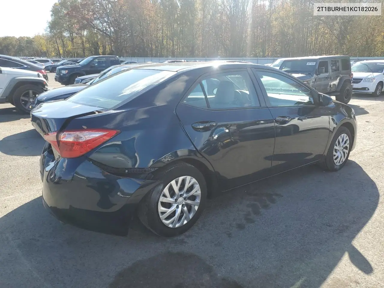 2T1BURHE1KC182026 2019 Toyota Corolla L