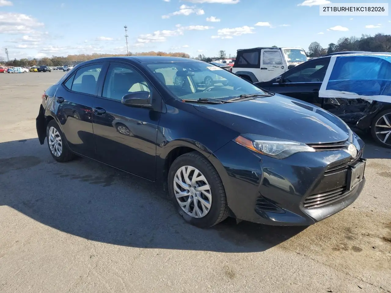 2T1BURHE1KC182026 2019 Toyota Corolla L