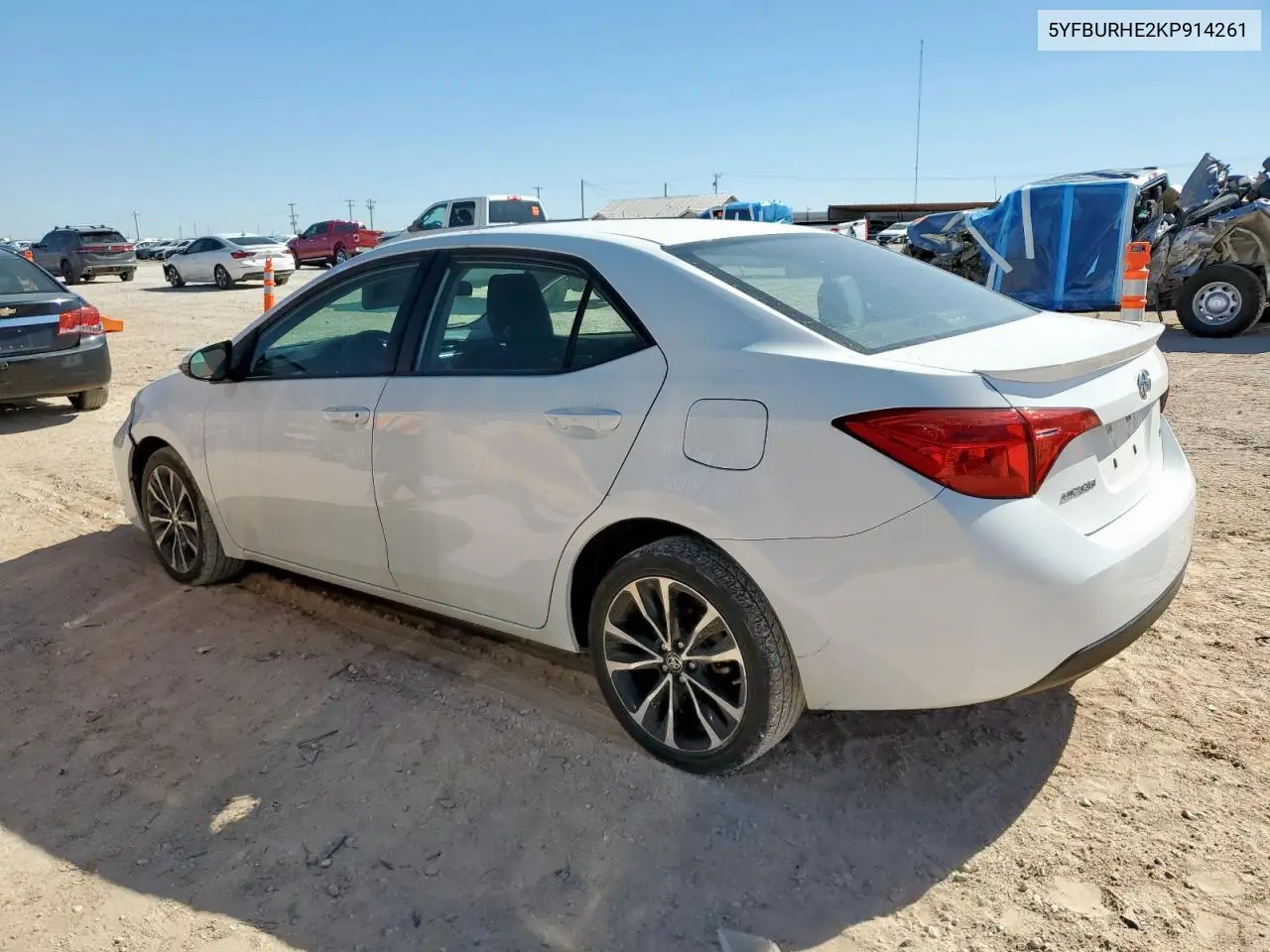 5YFBURHE2KP914261 2019 Toyota Corolla L