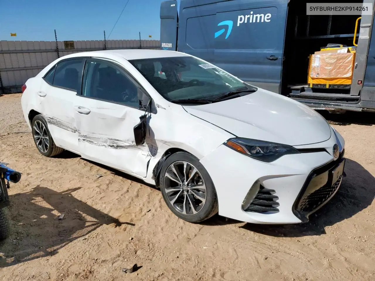 5YFBURHE2KP914261 2019 Toyota Corolla L