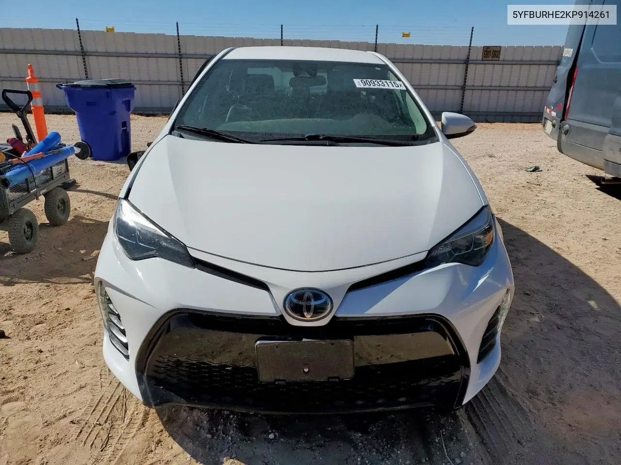 5YFBURHE2KP914261 2019 Toyota Corolla L