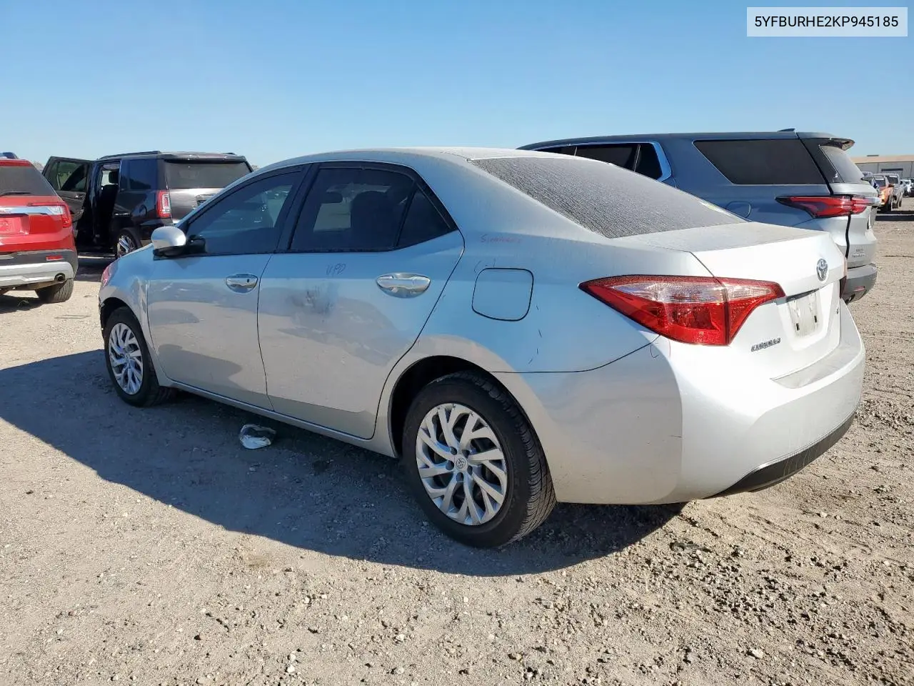 5YFBURHE2KP945185 2019 Toyota Corolla L