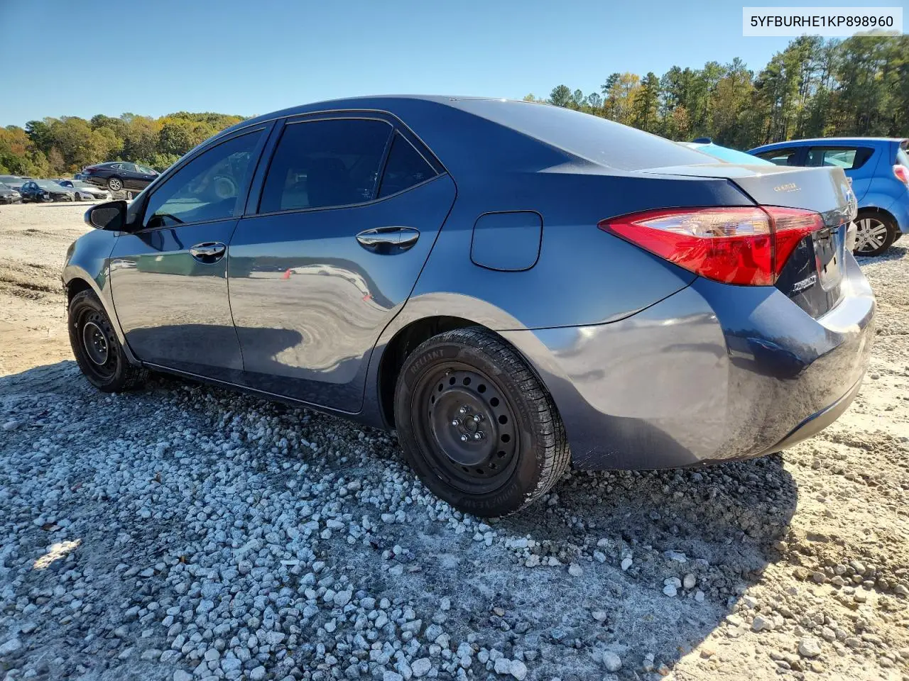5YFBURHE1KP898960 2019 Toyota Corolla L